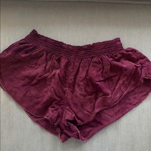 Blue life planet blue mini shorts!